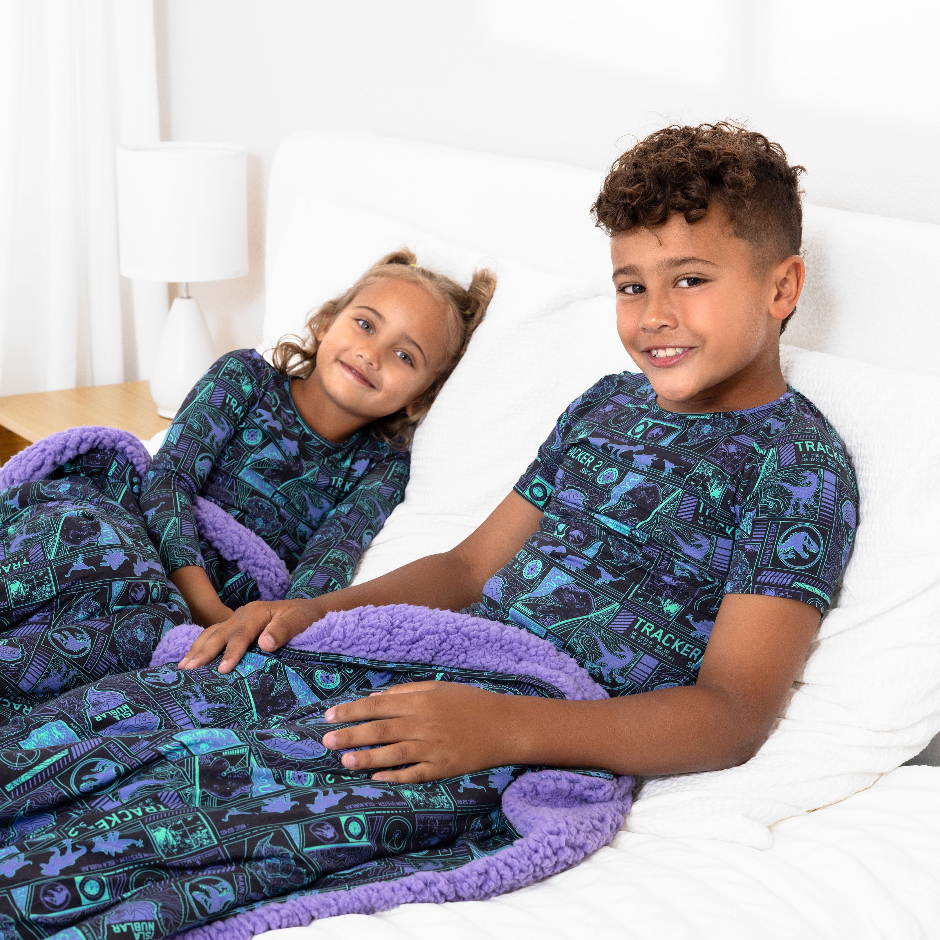Jurassic Park Tracker Bamboo Sherpa Blanket – Cozy, Soft