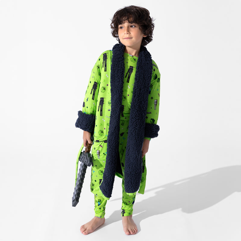Minecraft Mob Squad Bamboo Kids Pajamas