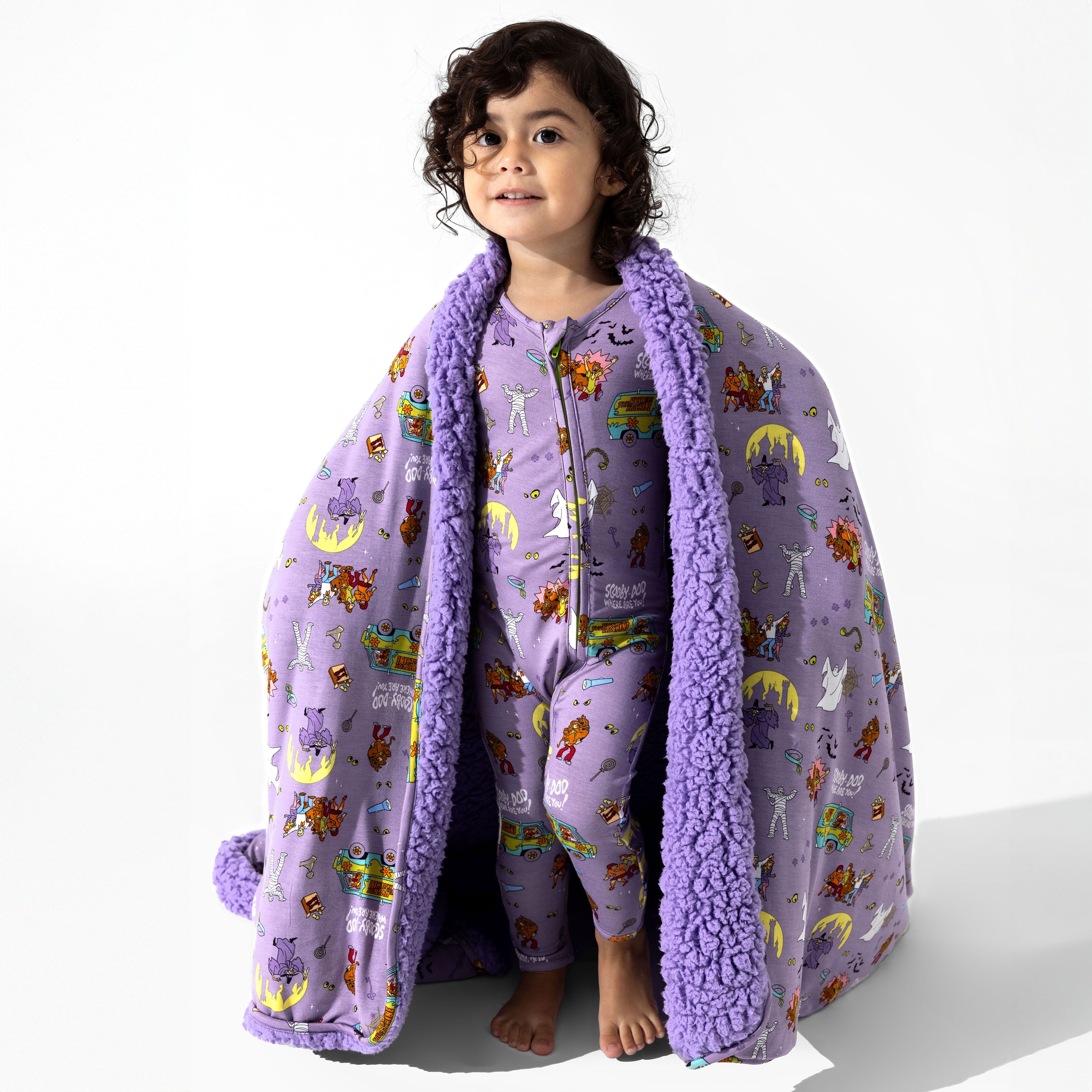 Scooby-Doo™ Bamboo Sherpa Blanket – Cozy Mystery Snuggles