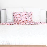 Bows & Blooms Bamboo Bed Sheet Set