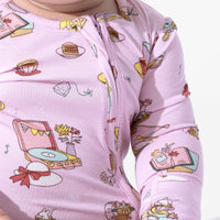 Tea Party Bamboo Convertible Footie