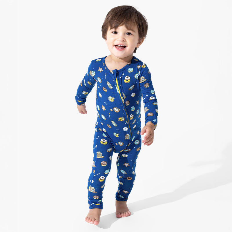 Hanukkah Cookies Bamboo Convertible Footie