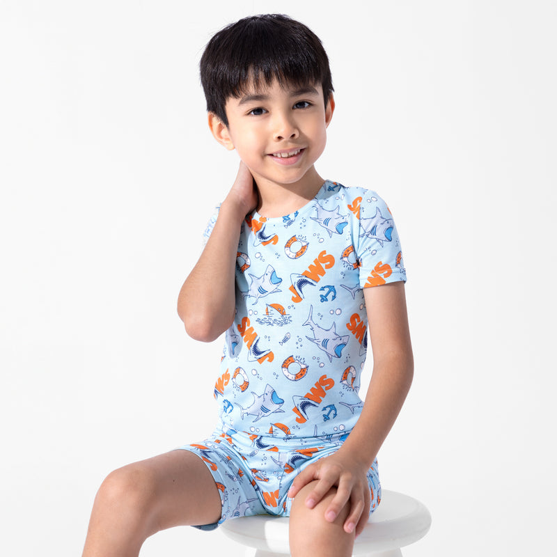 JAWS Bamboo Kids Pajama Short Set