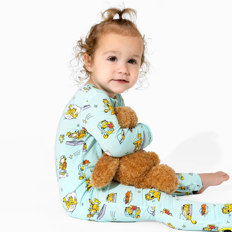 Garfield: Lazy Mondays Bamboo Convertible Footie