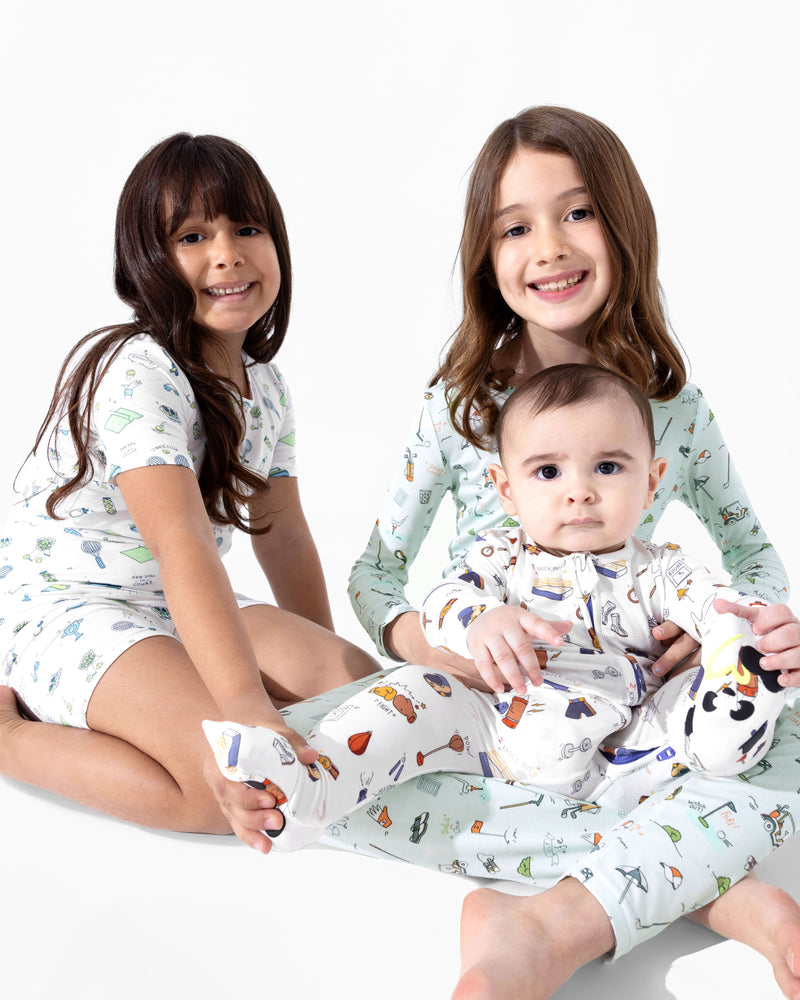 Boxing Bamboo Convertible Footie