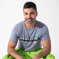 Minecraft Mob Squad Bamboo Men's Pajama Set