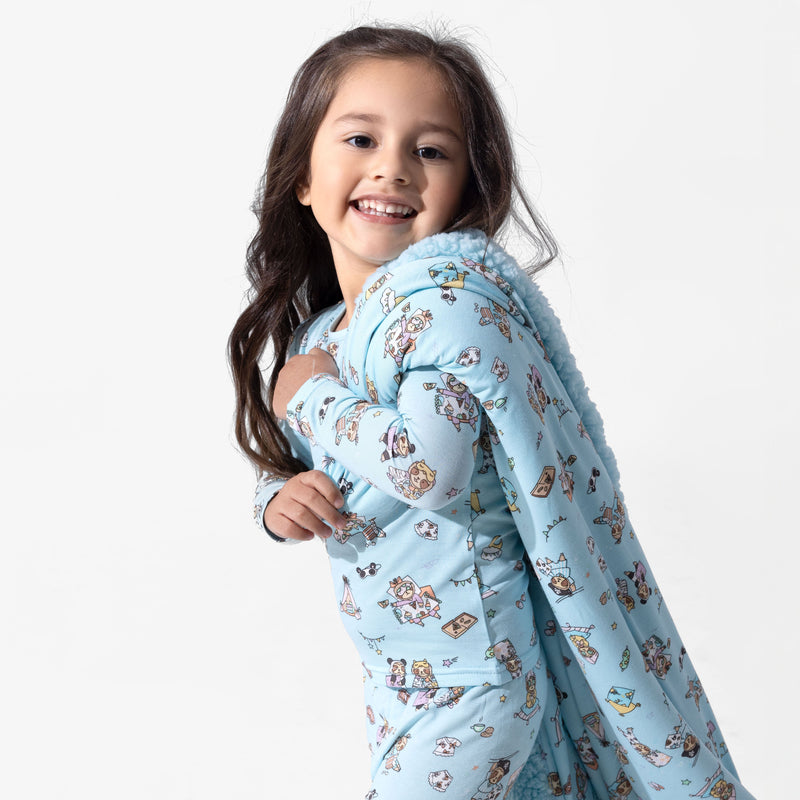 Sloth Pajama Party Bamboo Kids Pajamas