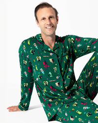 Minecraft: Midnight Mobs Bamboo Men's Pajama Set