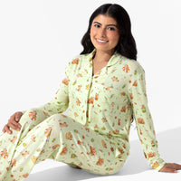 Capybara Boba Bamboo Women's Pajama Set