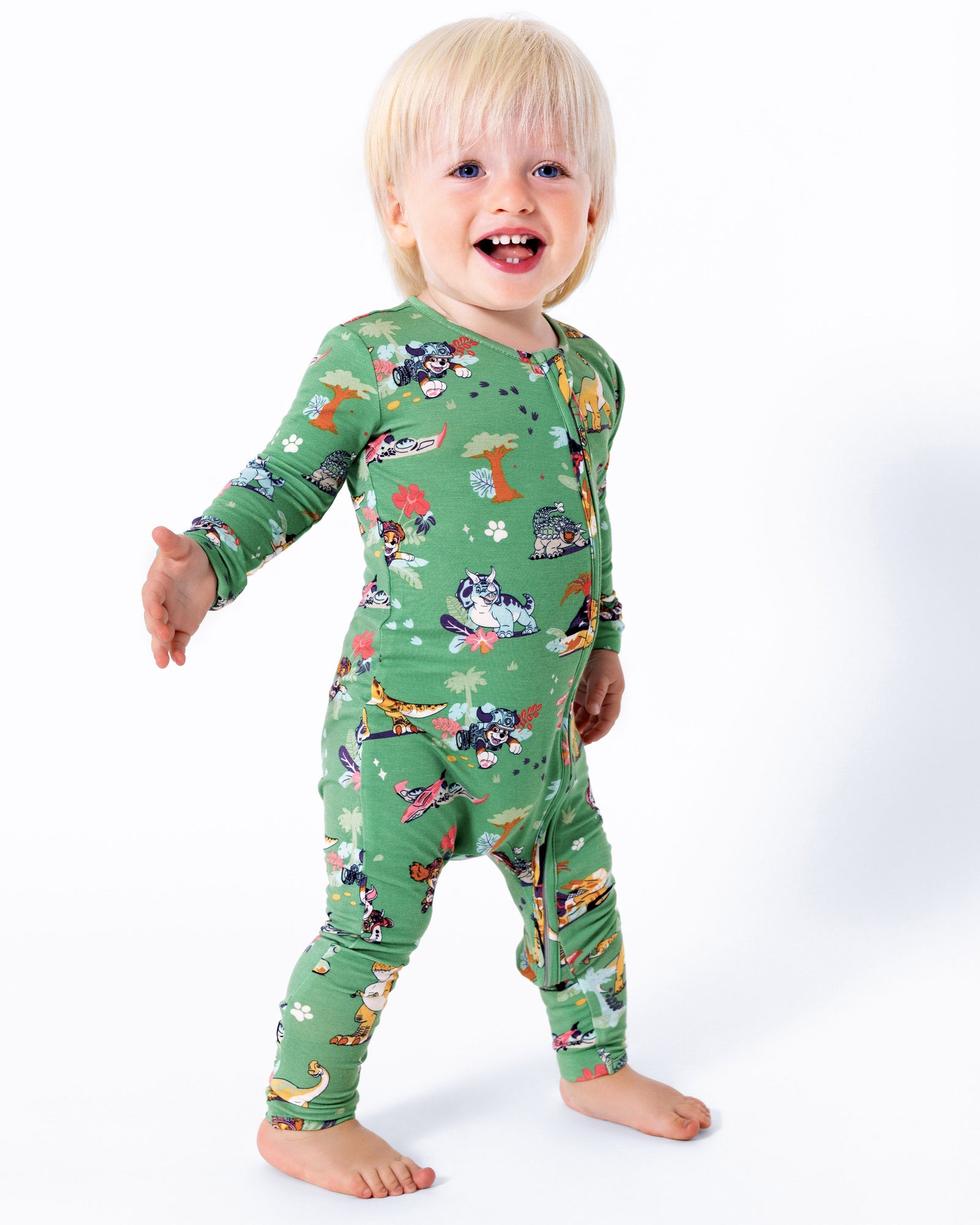 PAW Patrol: Dino Island Bamboo Convertible Footie