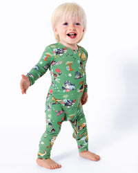 PAW Patrol: Dino Island Bamboo Convertible Footie