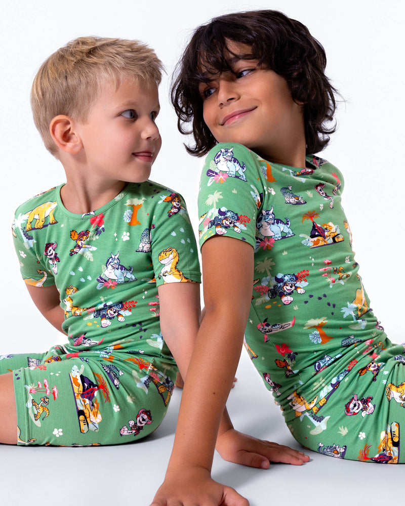 PAW Patrol: Dino Island Bamboo Kids Pajama Short Set