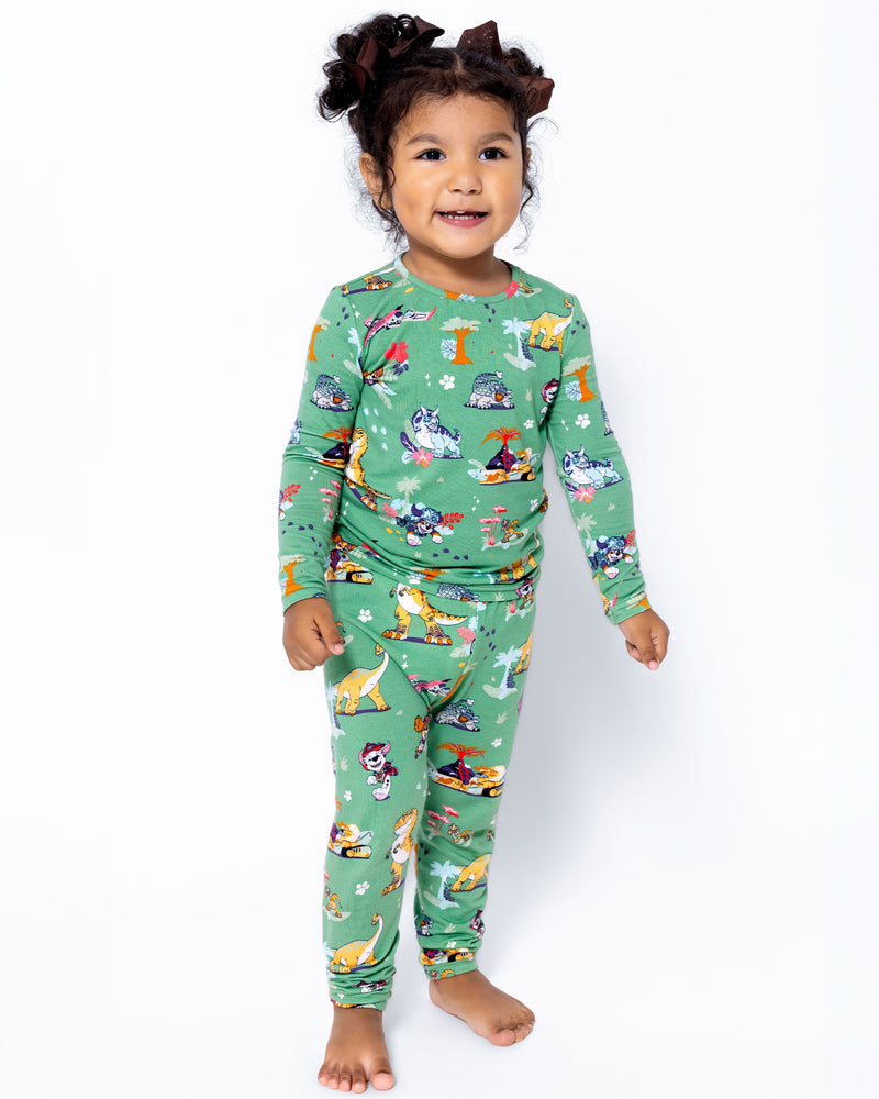PAW Patrol: Dino Island Bamboo Kids Pajamas