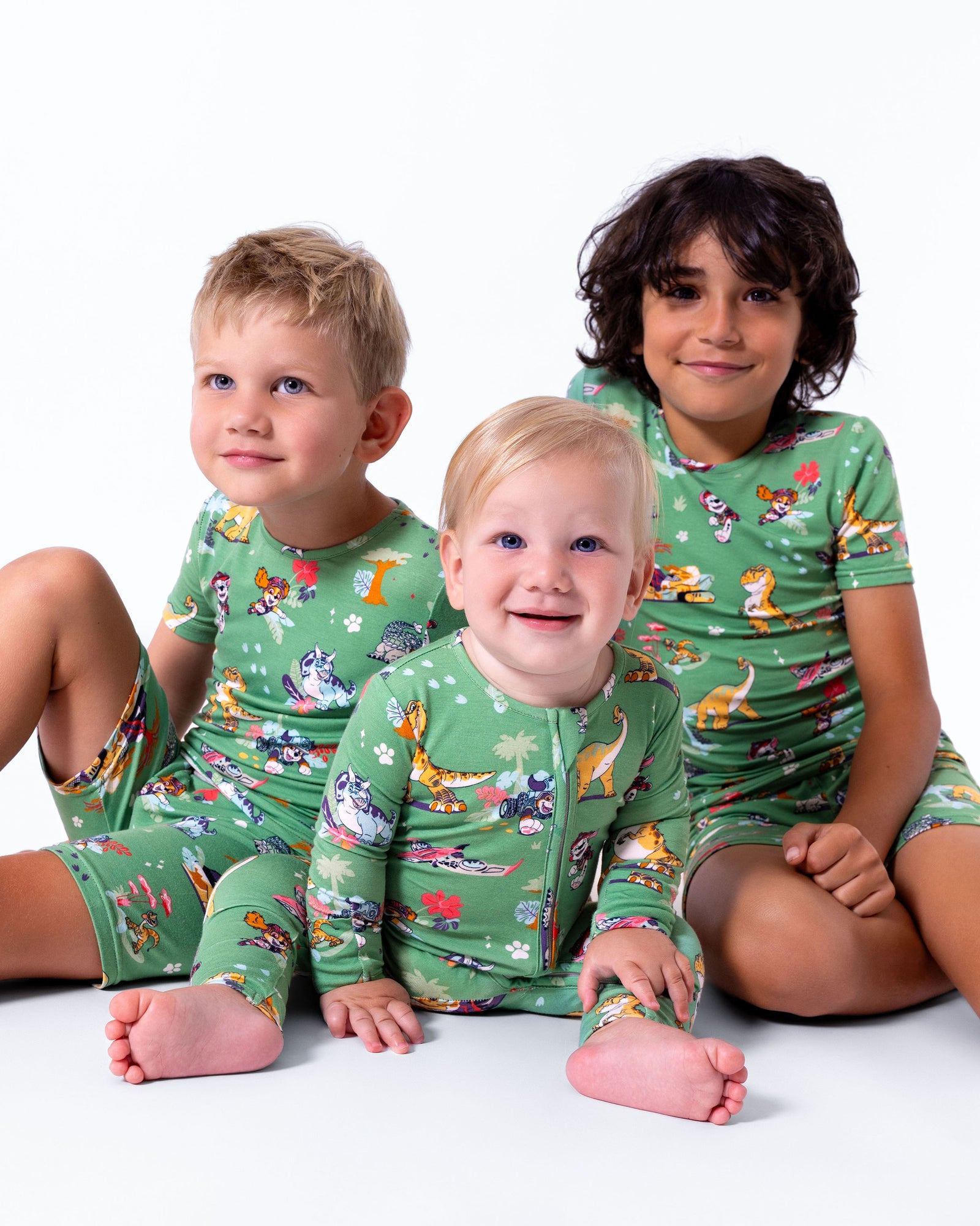 PAW Patrol: Dino Island Bamboo Convertible Footie