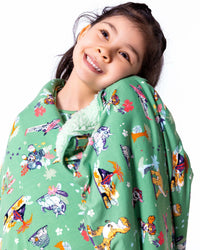 PAW Patrol: Dino Island Bamboo Sherpa Blanket