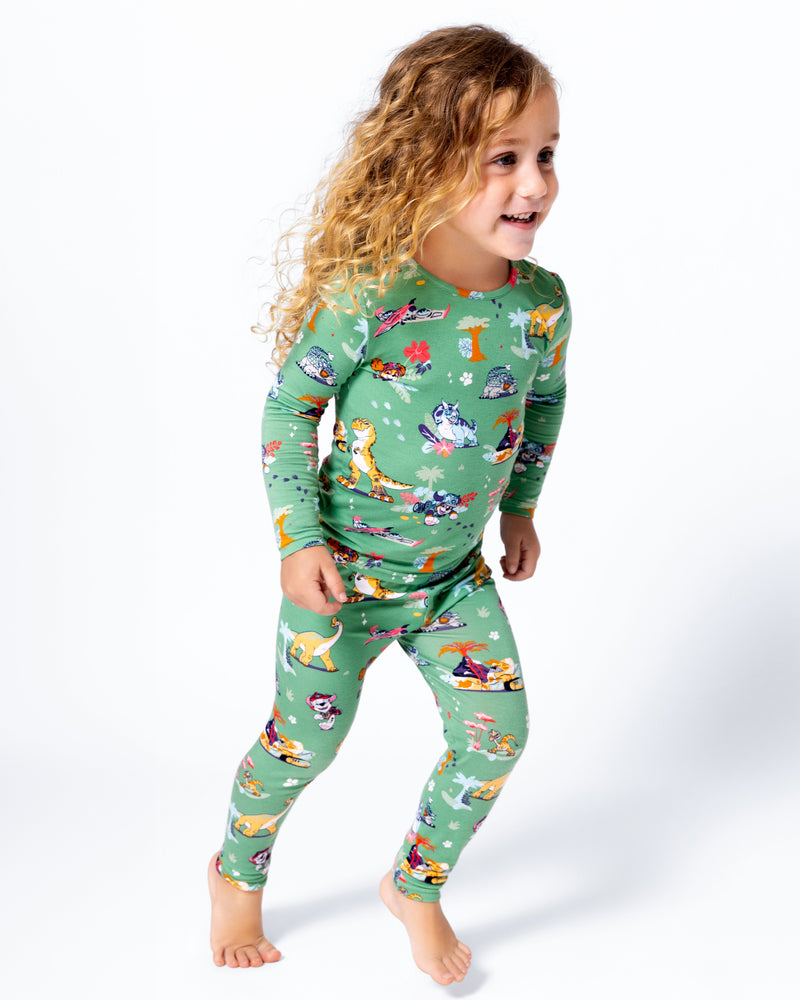 PAW Patrol: Dino Island Bamboo Kids Pajamas