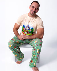 PAW Patrol: Dino Island Bamboo Men's Pajama Set