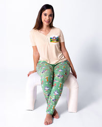 PAW Patrol: Dino Island Bamboo Women's Pajama Set!