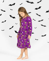 PAW Patrol: Halloween Bamboo Girls' Long Sleeve Dress