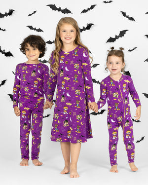PAW Patrol: Halloween Bamboo Girls' Long Sleeve Dress