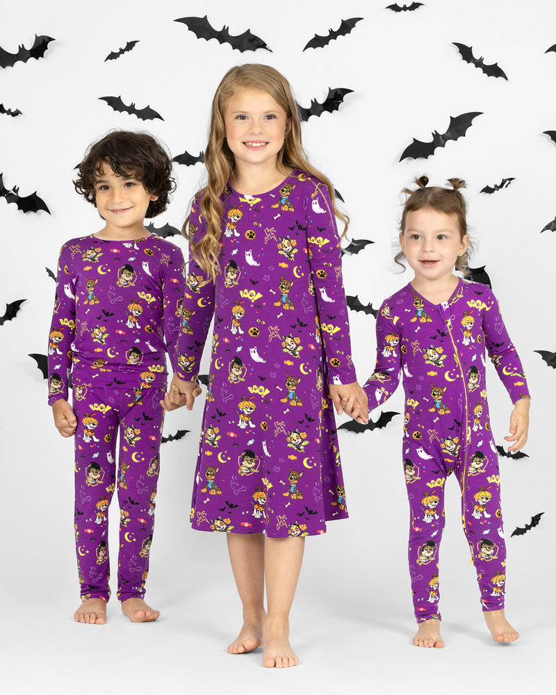 PAW Patrol: Halloween Bamboo Girls' Long Sleeve Dress