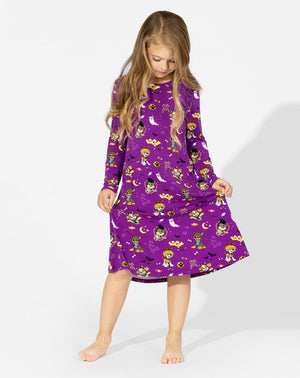 PAW Patrol: Halloween Bamboo Girls' Long Sleeve Dress