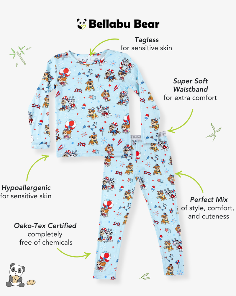 PAW Patrol: Patriotic Pups Bamboo Kids Pajamas