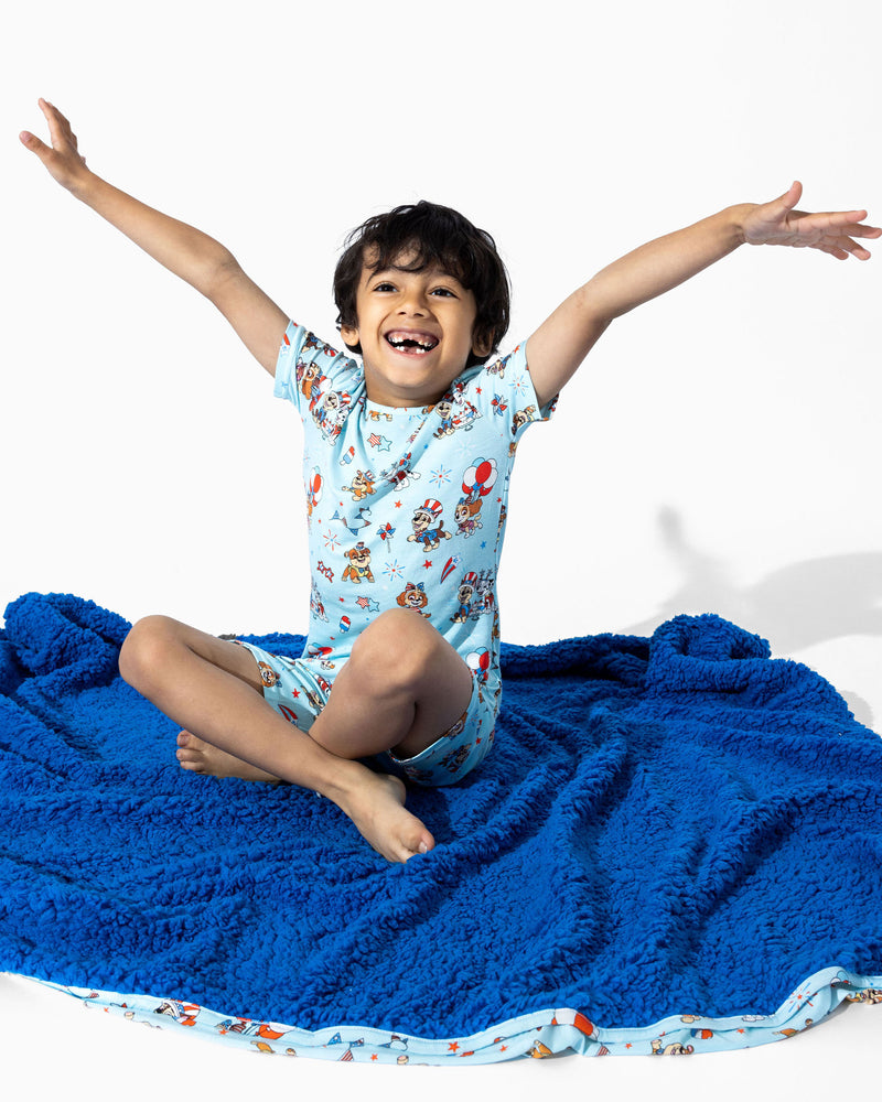 PAW Patrol: Patriotic Pups Bamboo Sherpa Blanket