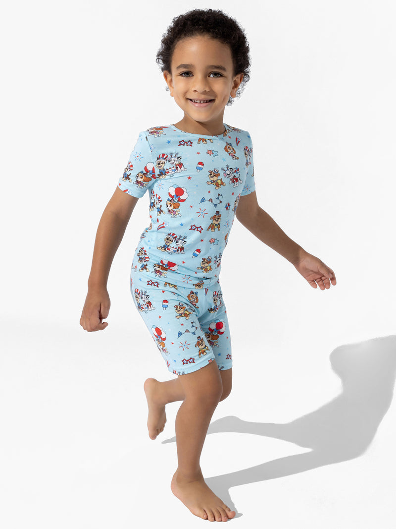 PAW Patrol: Patriotic Pups Bamboo Kids Pajama Short Set