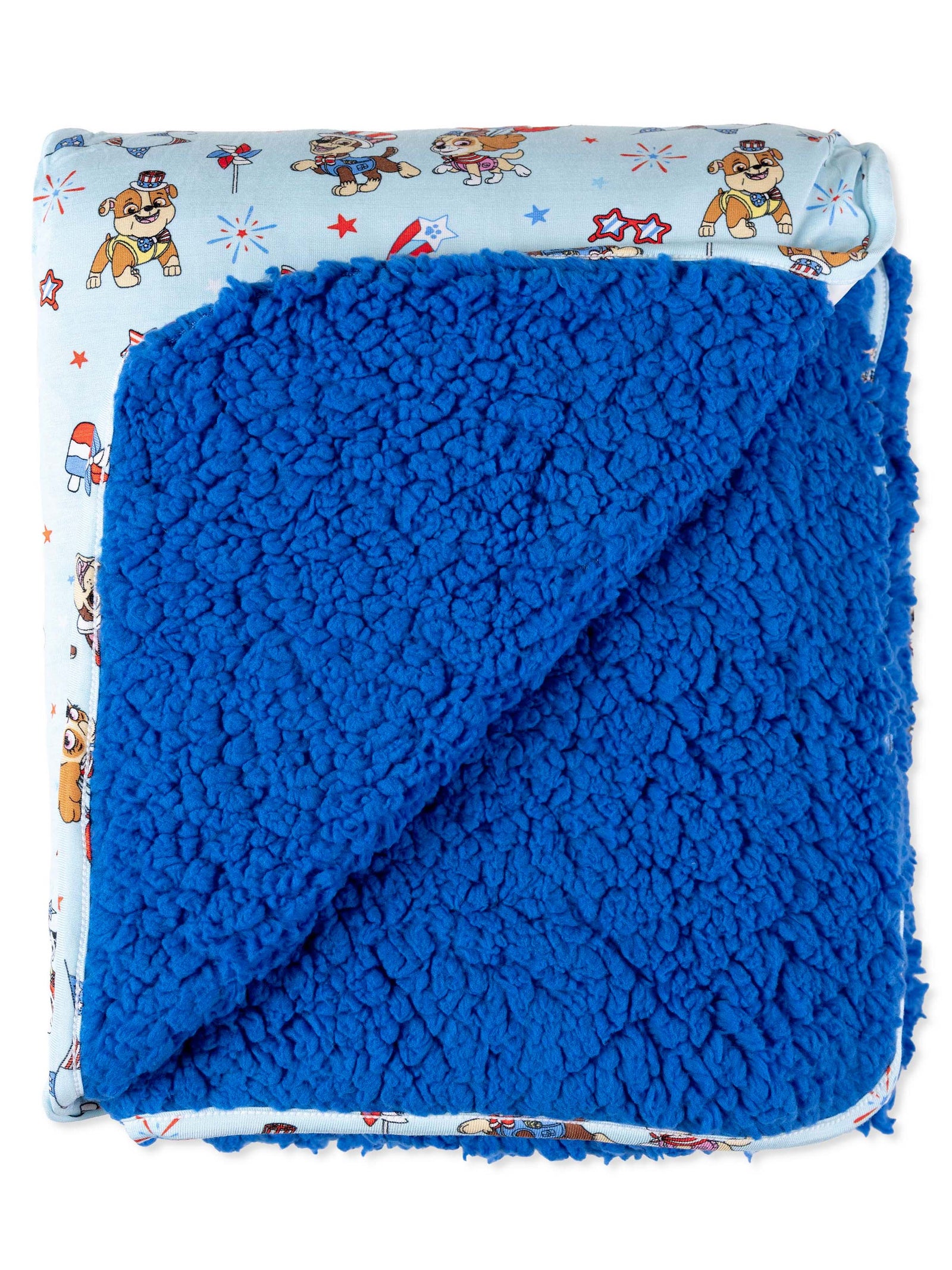 PAW Patrol: Patriotic Pups Bamboo Sherpa Blanket