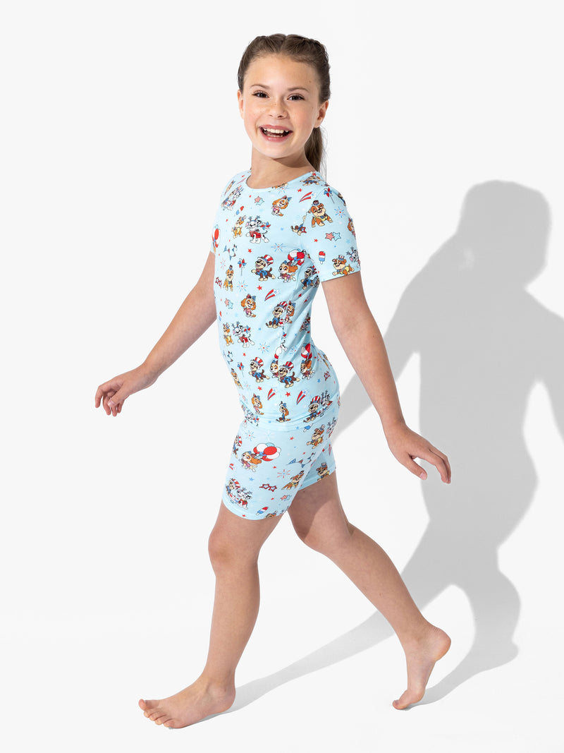 PAW Patrol: Patriotic Pups Bamboo Kids Pajama Short Set