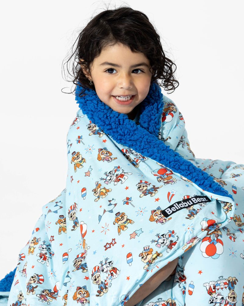 PAW Patrol: Patriotic Pups Bamboo Sherpa Blanket