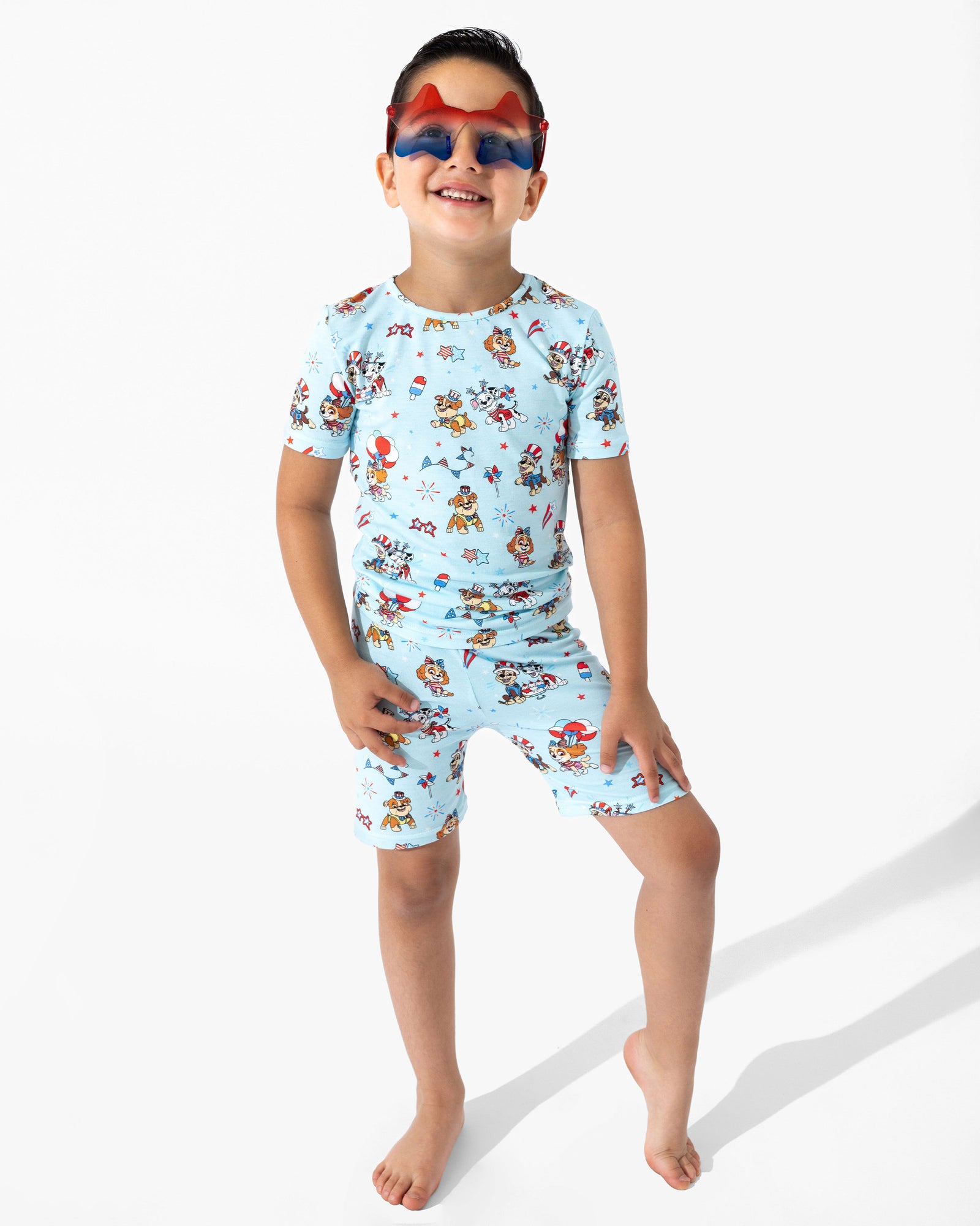 PAW Patrol: Patriotic Pups Bamboo Kids Pajama Short Set