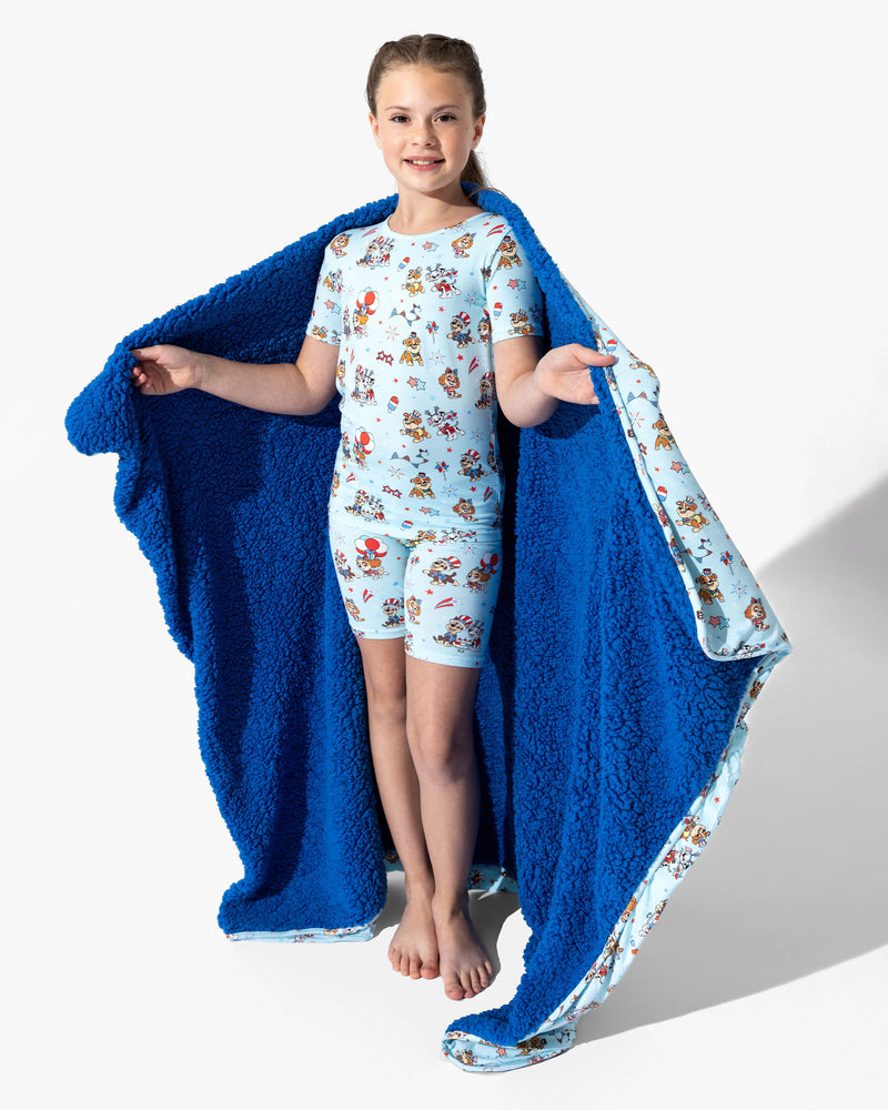 PAW Patrol: Patriotic Pups Bamboo Sherpa Blanket