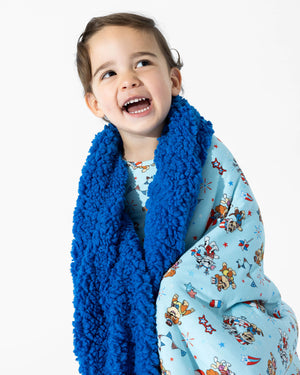 PAW Patrol: Patriotic Pups Bamboo Sherpa Blanket