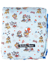 PAW Patrol: Patriotic Pups Bamboo Sherpa Blanket