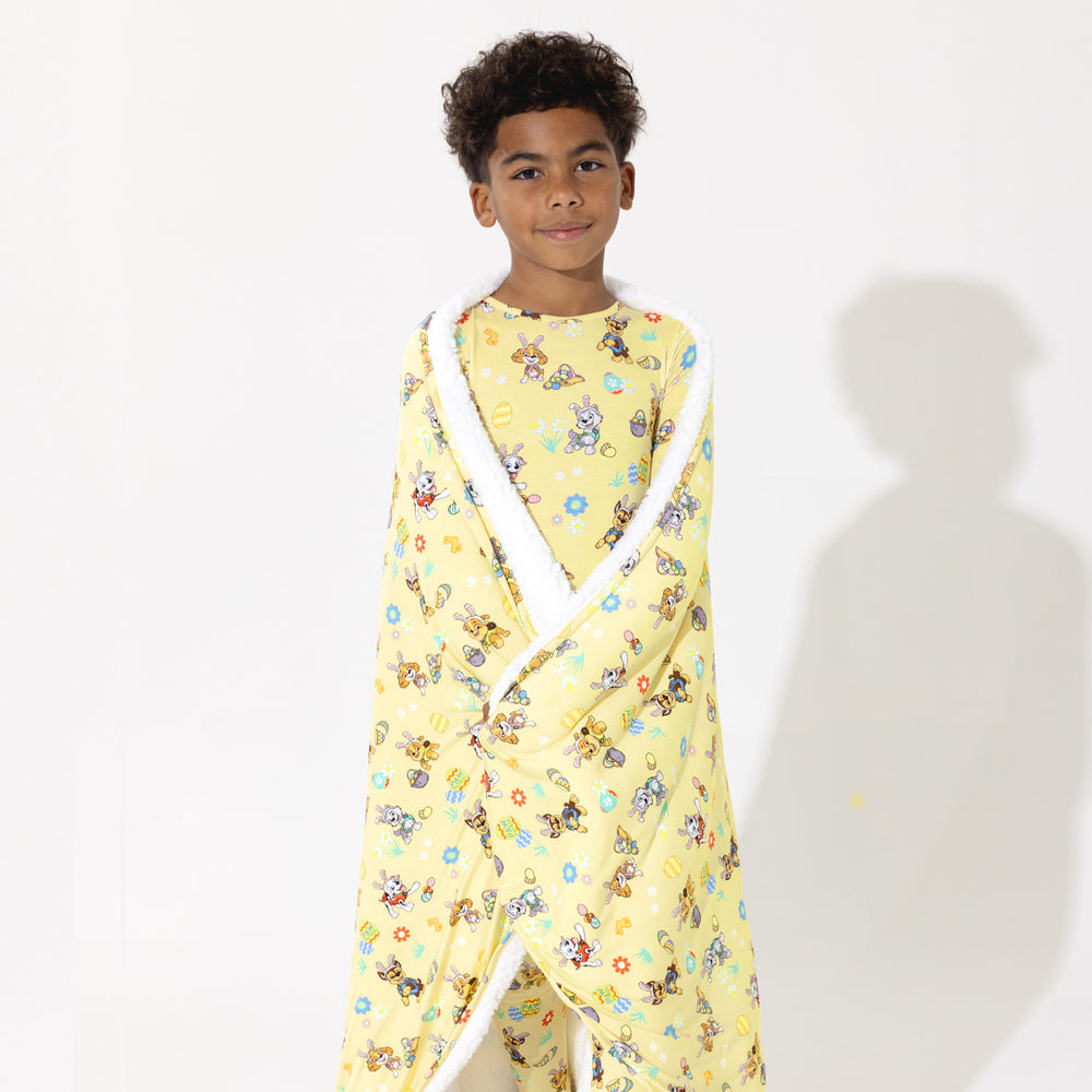 PAW Patrol: Bunny Fun Bamboo Sherpa Blanket