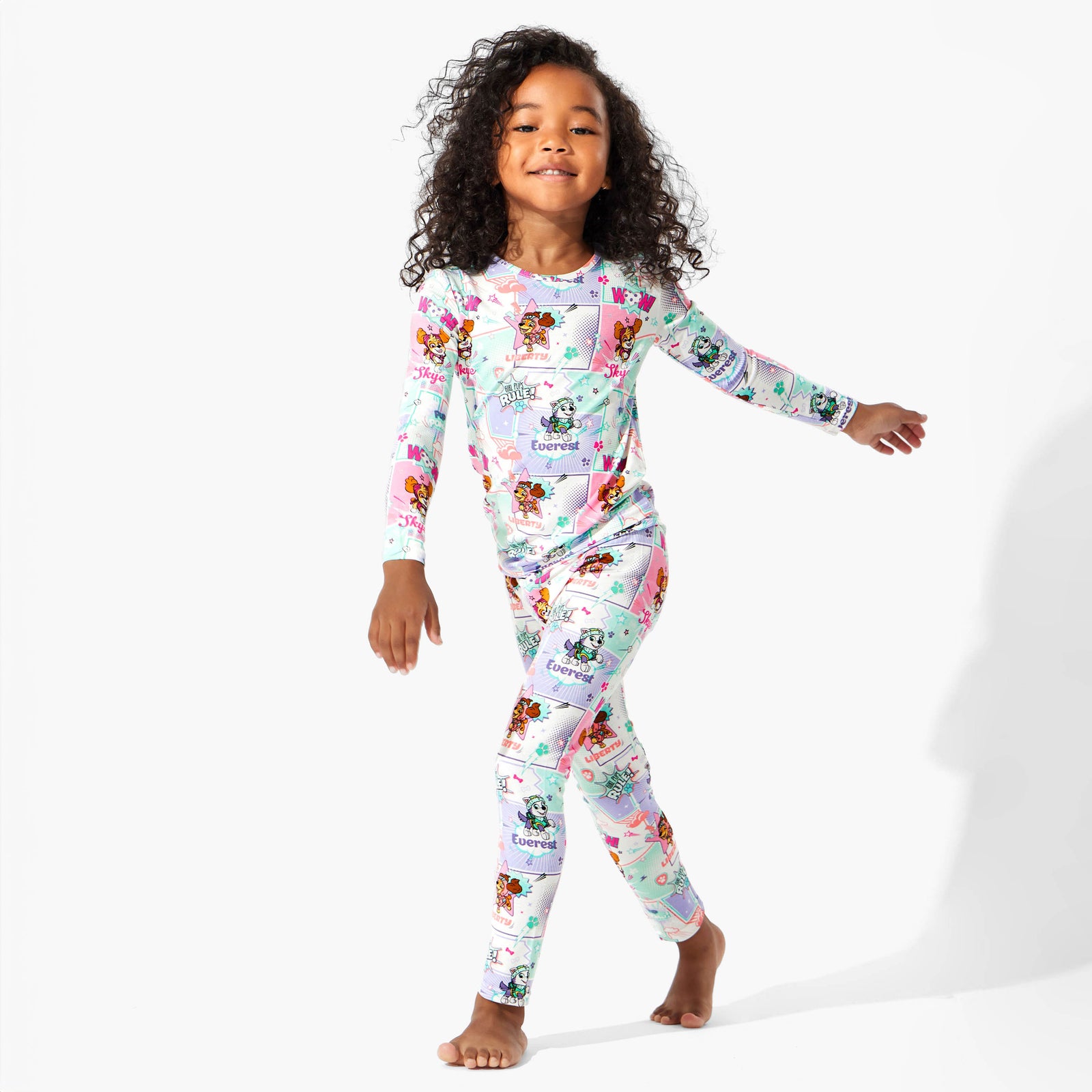 PAW Patrol: Comic Girl Pups Bamboo Kids Pajamas