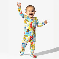 PAW Patrol: Comic Boy Pups Bamboo Convertible Footie