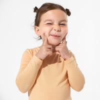 Peach Fuzz Bamboo Kids Pajamas