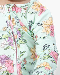Petals & Posies Bamboo Convertible Footie
