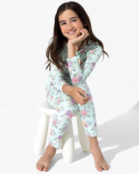 Petals & Posies Bamboo Kids Pajamas