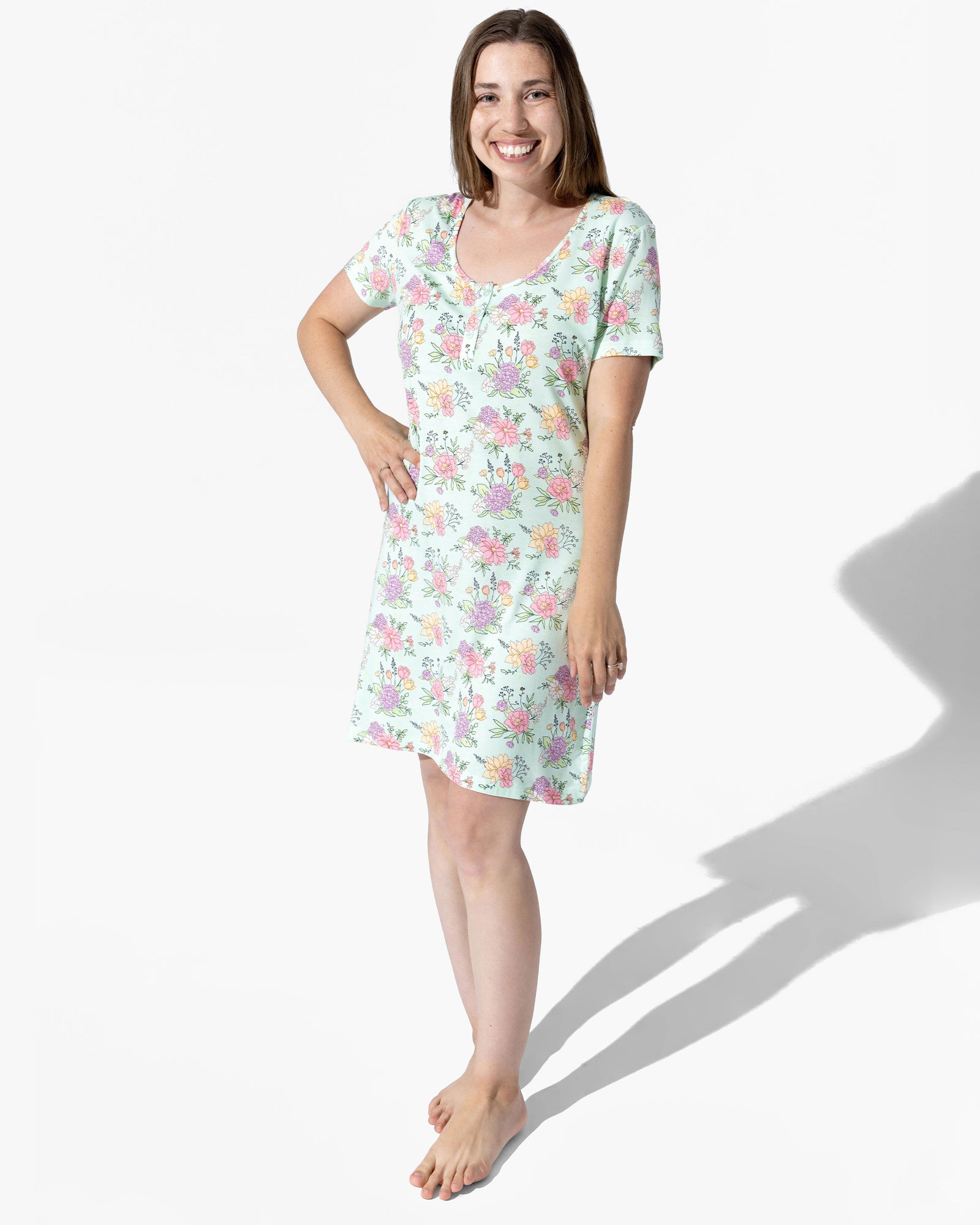Petals & Posies Bamboo Women’s Nightgown