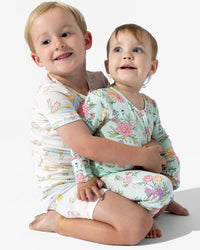 Petals & Posies Bamboo Convertible Footie
