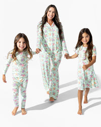 Petals & Posies Bamboo Kids Pajamas