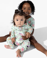 Petals & Posies Bamboo Convertible Footie
