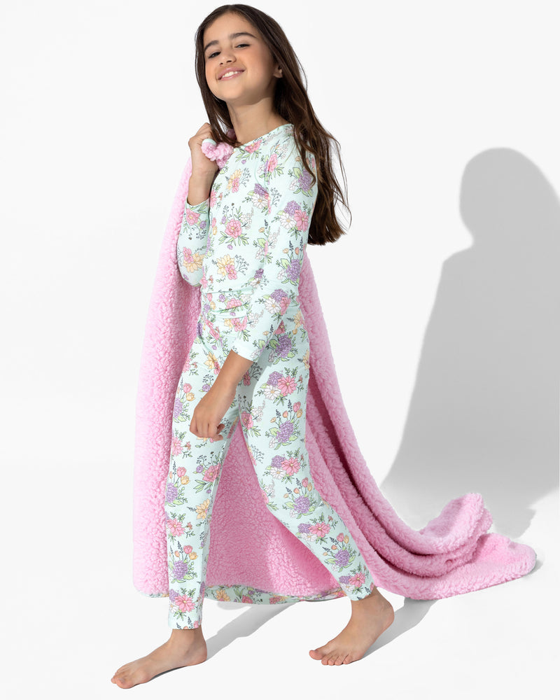 Petals & Posies Bamboo Kids Pajamas