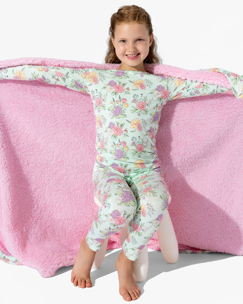 Petals & Posies Bamboo Kids Pajamas