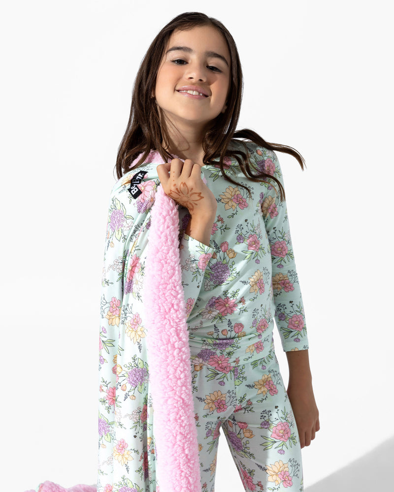 Petals & Posies Bamboo Kids Pajamas