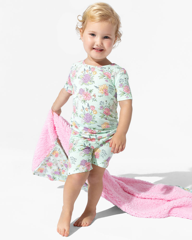 Petals & Posies Bamboo Blanket